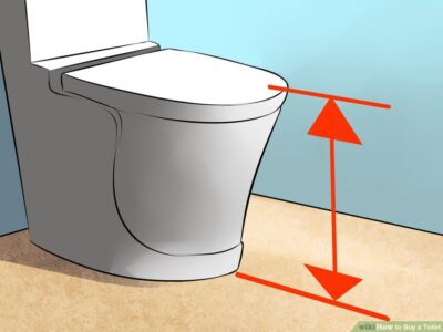 ilustrație inaltimea vasului wc